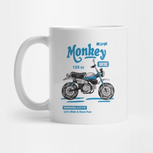 Honda Monkey - Blue Mug